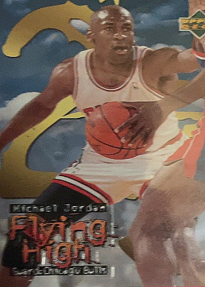 1993 Upper Deck Flying High #FH1 Michael Jordan — front