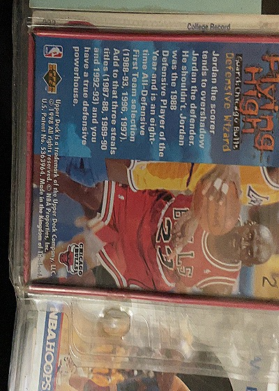 1993 Upper Deck Flying High #FH1 Michael Jordan — back