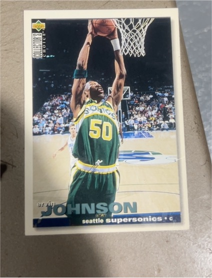 1995 Upper Deck #164 Ervin Johnson — front