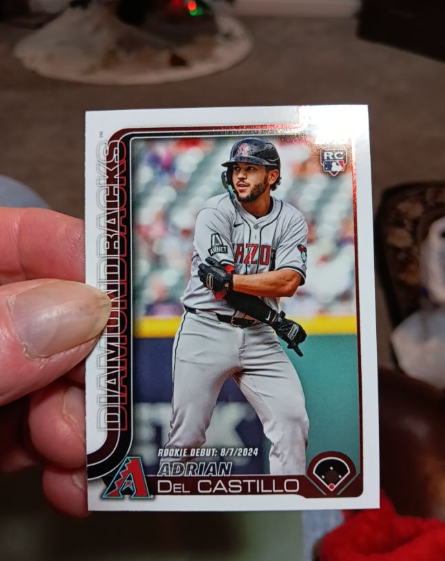 2025 Topps Update #US267 Adrian Del Castillo — front