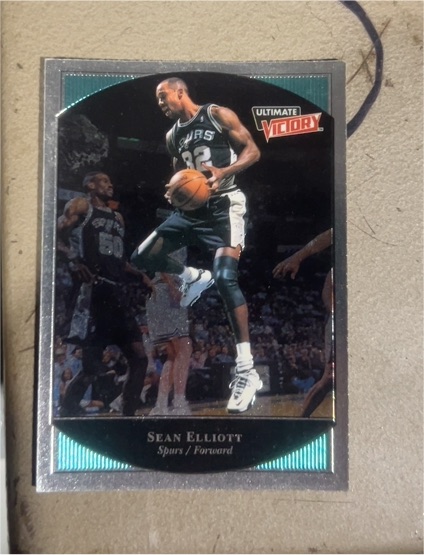 1999-00 Upper Deck Ultimate Victory #73 Sean Elliott — front