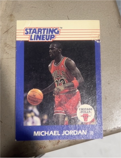 1988 Kenner Starting Lineup #39 Michael Jordan — front