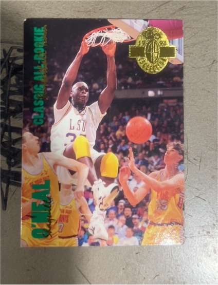 1993 Classic Four Sport #315 Shaquille O'Neal — front
