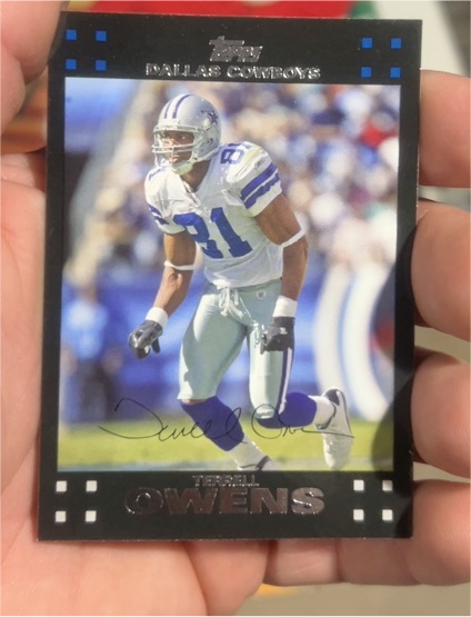 2007 Topps #135 Terrell Owens — front