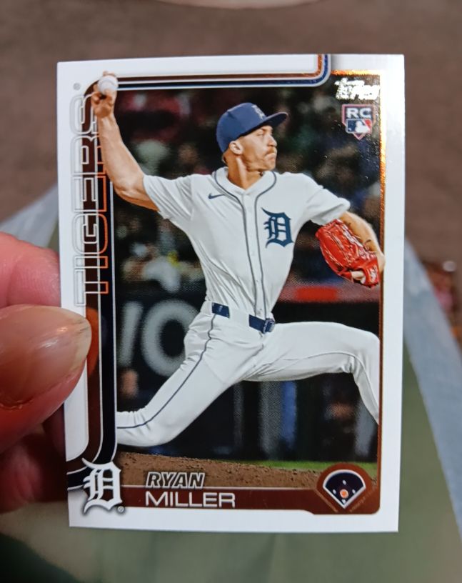 2025 Topps Update #US317 Ryan Miller — front