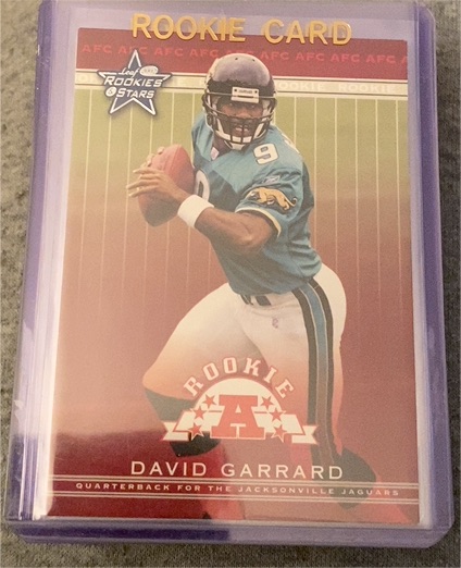 2002 Leaf Rookies & Stars #133 David Garrard — front