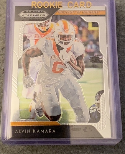 2019 Panini Prizm Draft Picks #6 Alvin Kamara — front