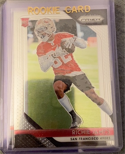2018 Panini Prizm #278 Richie James — front