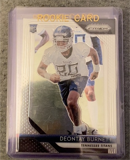 2018 Panini Prizm #RC Deontay Burnett — front