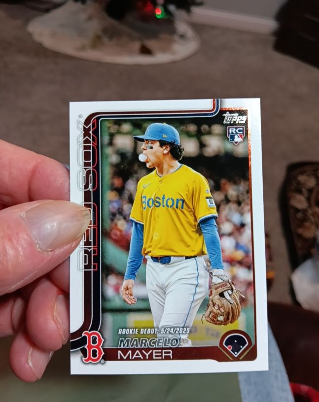 2025 Topps Update #US276 Marcelo Mayer — front