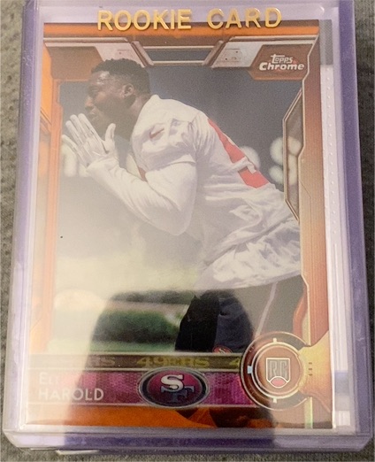 2015 Topps Chrome #158 Eli Harold — front