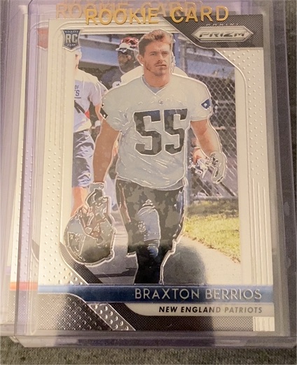 2018 Panini Prizm #287 Braxton Berrios — front