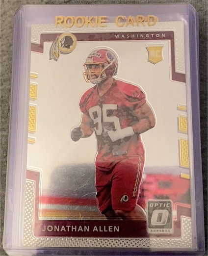 2017 Donruss Optic #138 Jonathan Allen — front