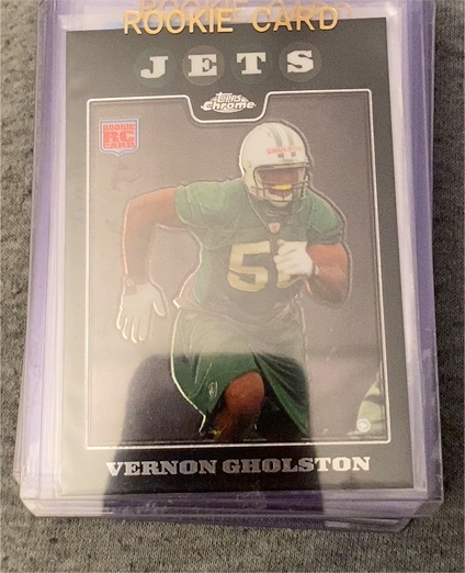 2008 Topps Chrome #TC237 Vernon Gholston — front