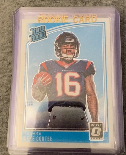 2018 Donruss Optic #176 Keke Coutee — front