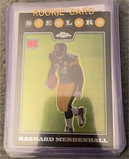 2008 Topps Chrome #TC182 Rashard Mendenhall — front