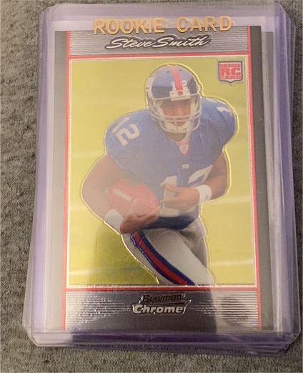 2007 Bowman Chrome #BC86 Steve Smith — front