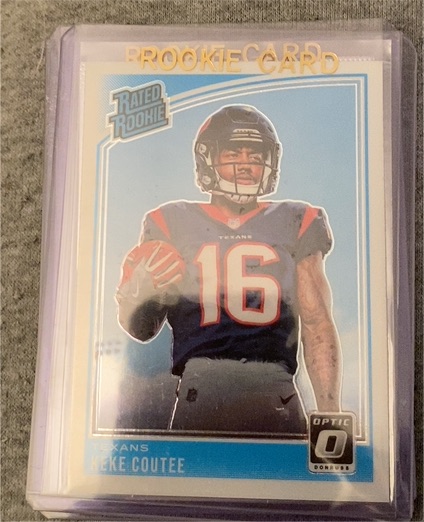 2018 Donruss Optic #176 Keke Coutee — front