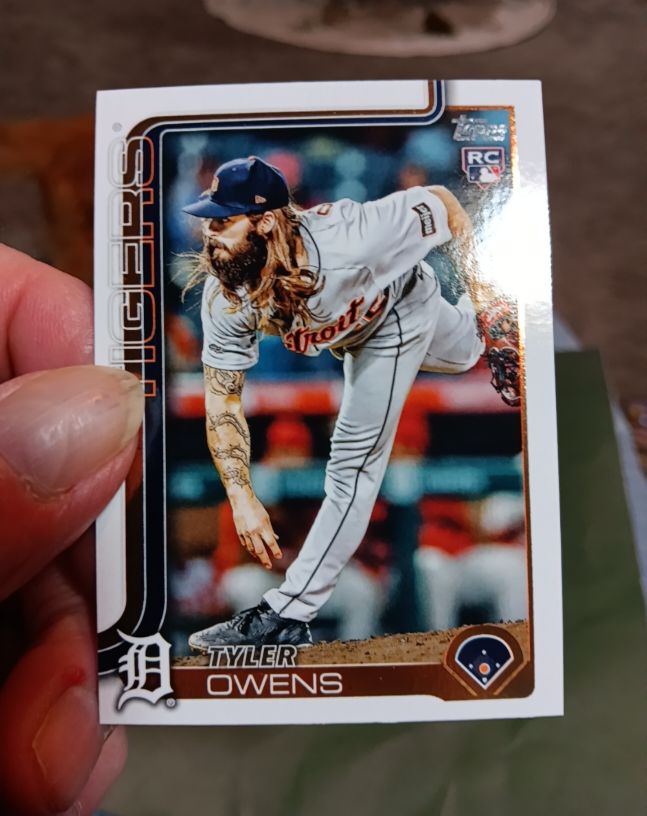 2025 Topps Update #US247 Tyler Owens — front