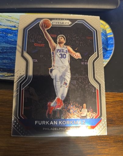 2020-21 Panini Prizm #160 Furkan Korkmaz — front