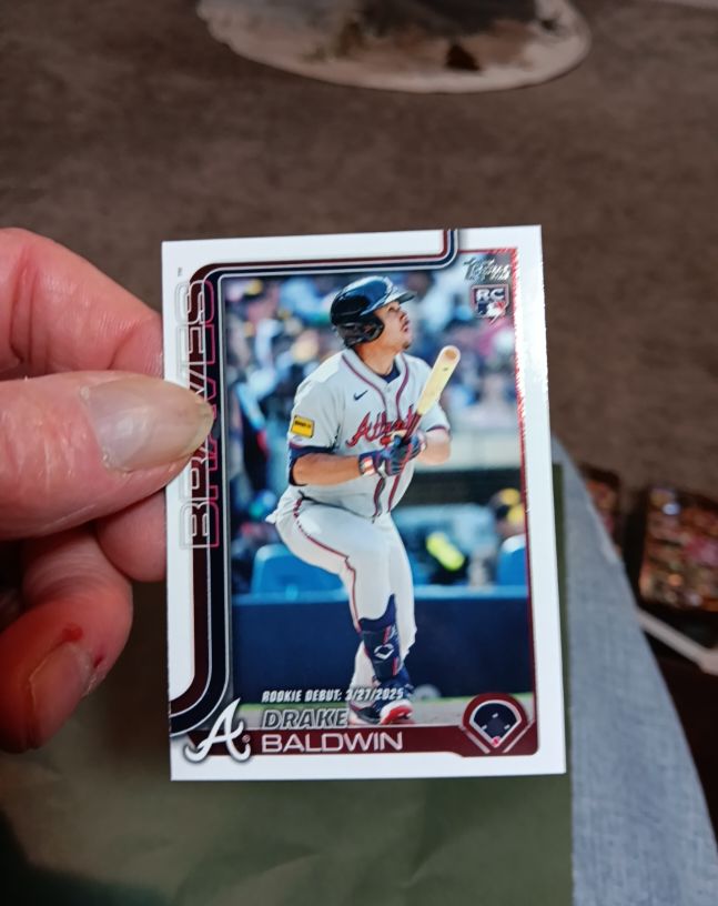 2025 Topps Update Series #US113 Drake Baldwin — front