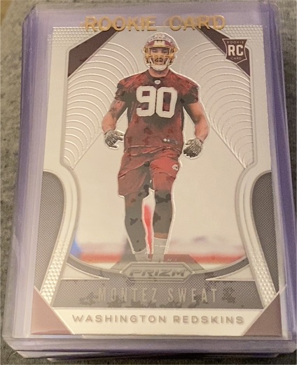 2019 Panini Prizm #391 Montez Sweat — front
