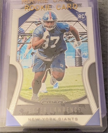 2019 Panini Prizm #381 Dexter Lawrence — front