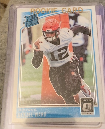 2018 Donruss Optic #198 Denzel Ward — front