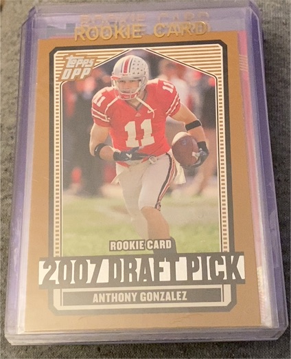 2007 Topps Draft Picks and Prospects #152 Anthony Gonzalez Rookie Card — front