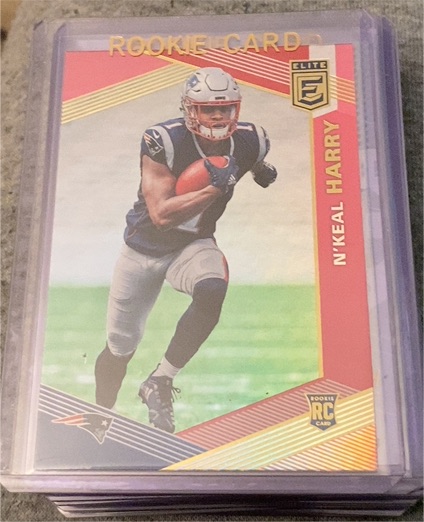 2019 Panini Donruss Elite #117 N'Keal Harry Rookie Card — front