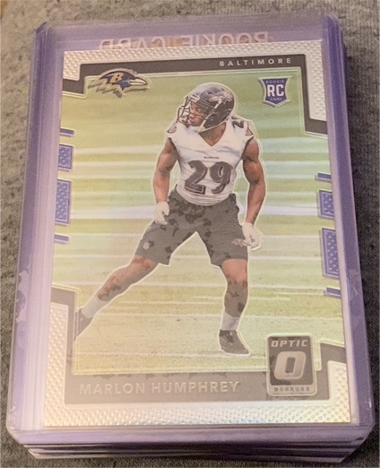 2017 Panini Donruss Optic #128 Marlon Humphrey — front