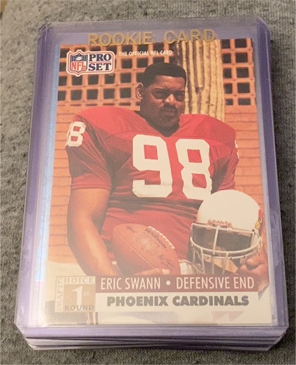1991 Pro Set #735 Eric Swann — front