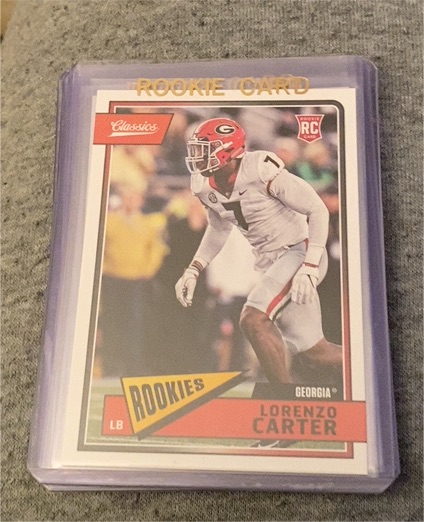 2018 Panini Classics #282 Lorenzo Carter — front