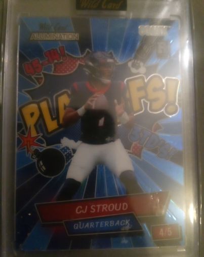 2023 Wild Card Alumination Comix #4/5 CJ Stroud — front