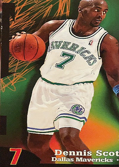 1993-94 SkyBox #140 Dennis Scott — front