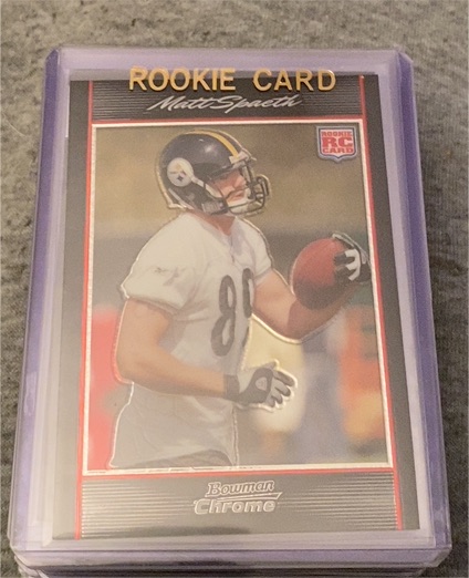 2007 Bowman Chrome #BC Matt Spaeth Rookie Card — front