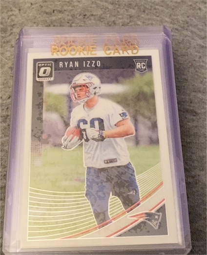 2018 Panini Donruss Optic #124 Ryan Izzo Rookie Card — front