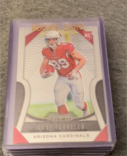 2019 Panini Prizm #349 Andy Isabella — front