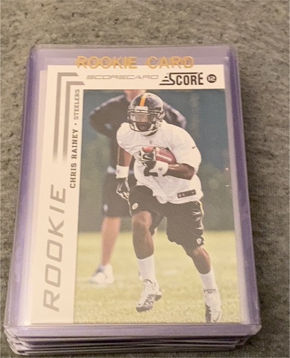 2012 Score #315 Chris Rainey Rookie Card — front