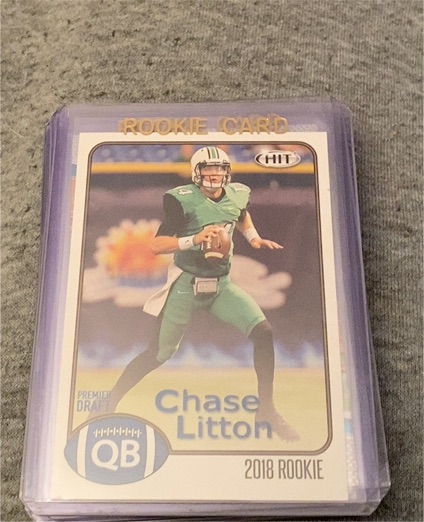 2018 Sage Hit #18 Chase Litton — front
