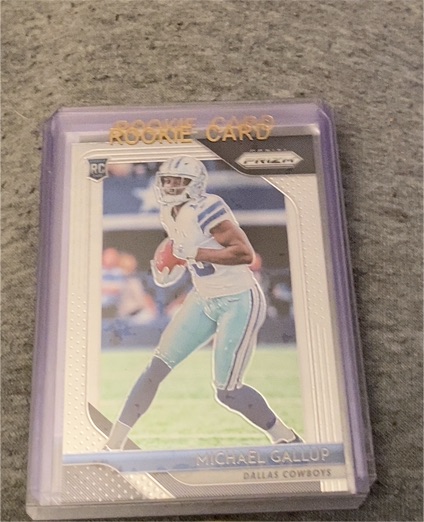 2018 Panini Prizm #226 Michael Gallup — front