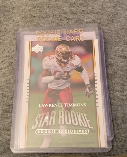 2007 Upper Deck Star Rookie Rookie Exclusives #279 Lawrence Timmons — front
