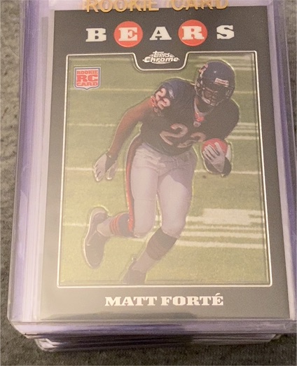 2008 Topps Chrome #TC192 Matt Forté — front