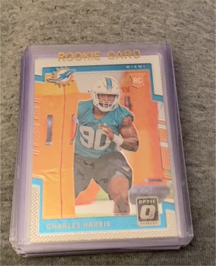 2017 Donruss Optic #120 Charles Harris Rookie — front