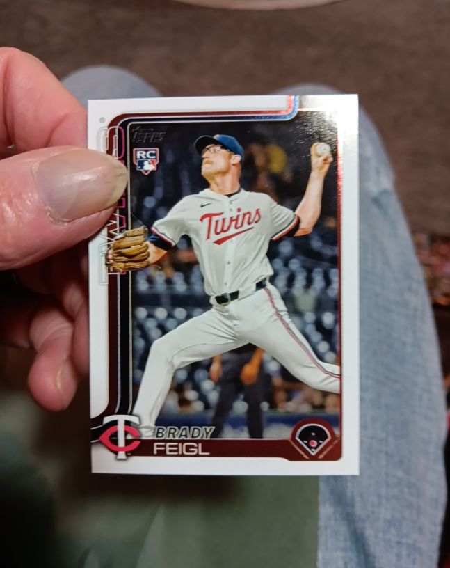 2025 Topps Update #US333 Brady Feigl — front
