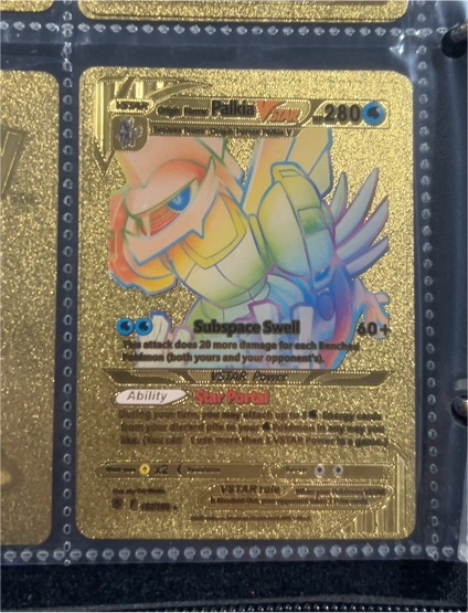 2022 Pokémon Astral Radiance #192 Palkia VSTAR — front