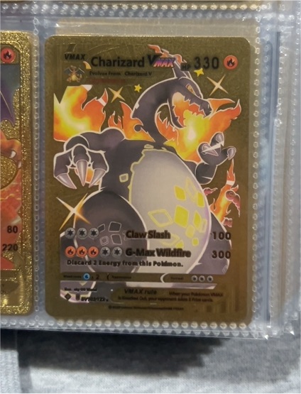 2021 Pokémon Shining Fates #SV107 Charizard VMAX — front