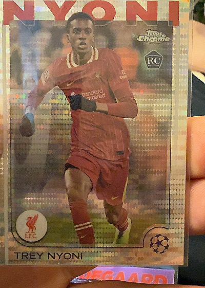 2024-25 Topps Chrome UEFA Club Competitions #190 Trey Nyoni — front