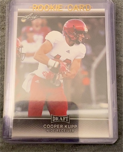 2017 Leaf Draft #13 Cooper Kupp — front