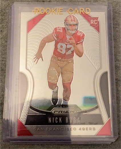 2019 Panini Prizm #311 Nick Bosa — front